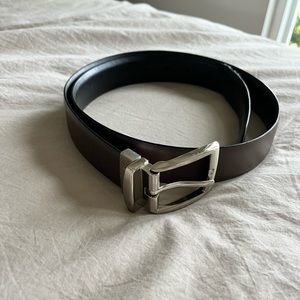 Men’s Genuine Leather Reversible Belt - size 36